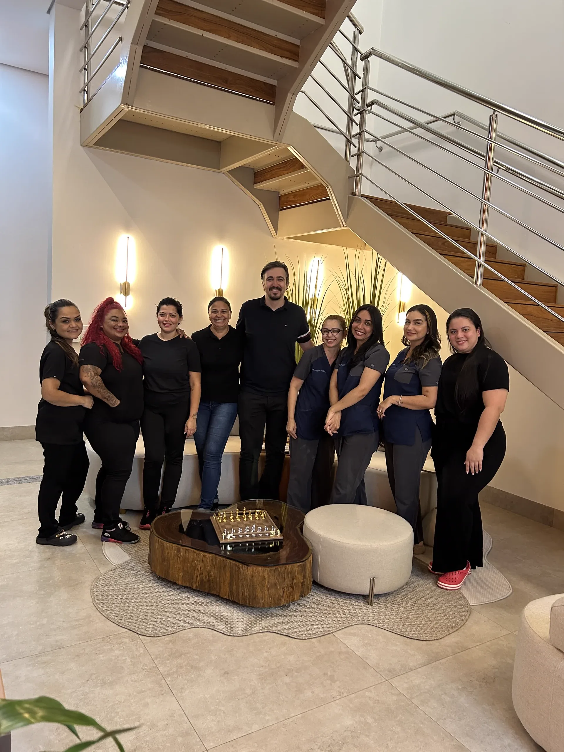 Equipe do Instituto Guadagnin para suporte contínuo